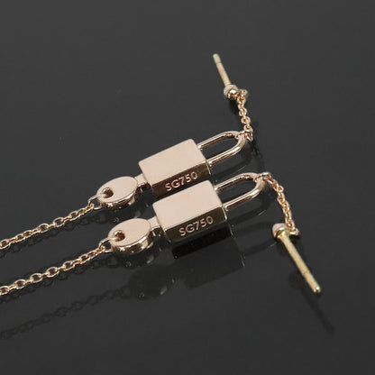 TASAKI A Secret Earrings 18K Yellow Gold Size ONE SIZE