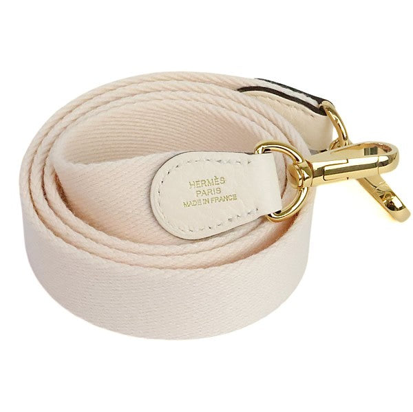HERMES Evelyne TPM Taurillon Clemence Bag Nata Size ONE SIZE