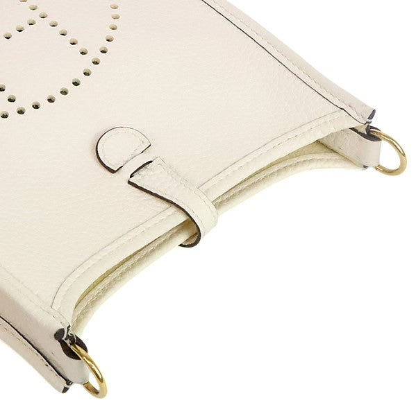 HERMES Evelyne TPM Nata Taurillon Shoulder Bag Size ONE SIZE