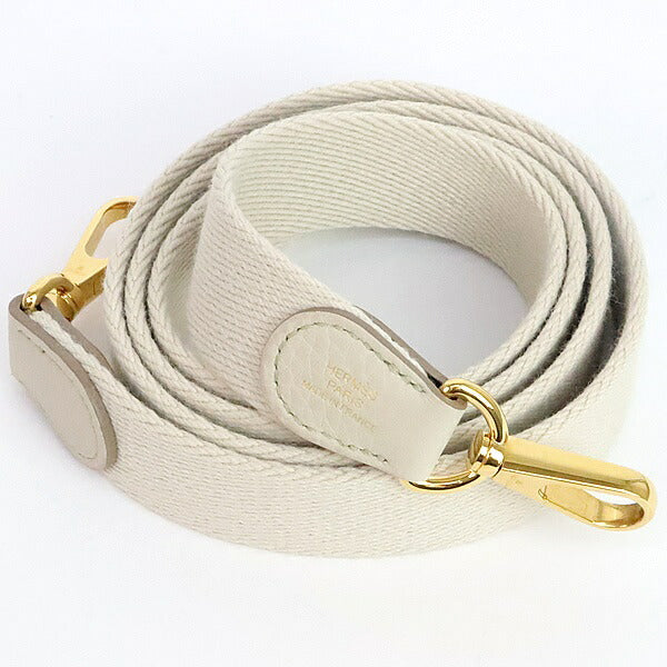 HERMES Evelyne TPM Taurillon Gris Perle Shoulder Bag Size ONE SIZE