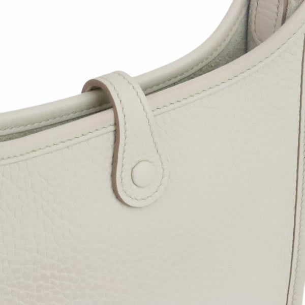 HERMES Evelyne TPM Taurillon Gris Perle Shoulder Bag Size ONE SIZE