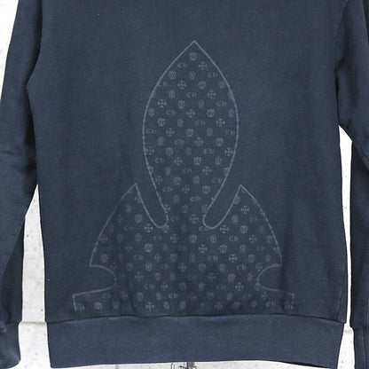 CHROME HEARTS Flare Knee Zip Hoodie Black Size S