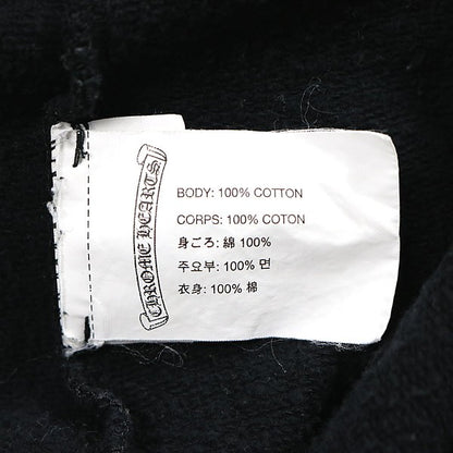 CHROME HEARTS Flare Knee Zip Hoodie Black Size S