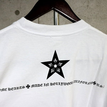 CHROME HEARTS Old Vintage Star Print Pocket T-Shirt Size M