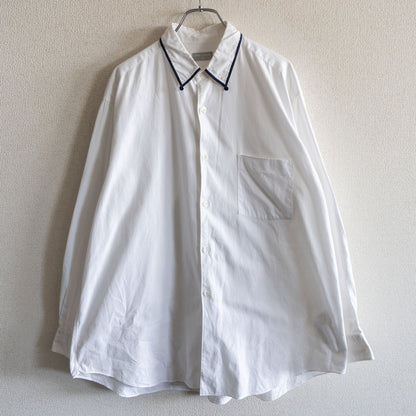 Comme des Garcons 90S Statement Collar Shirt Size XL