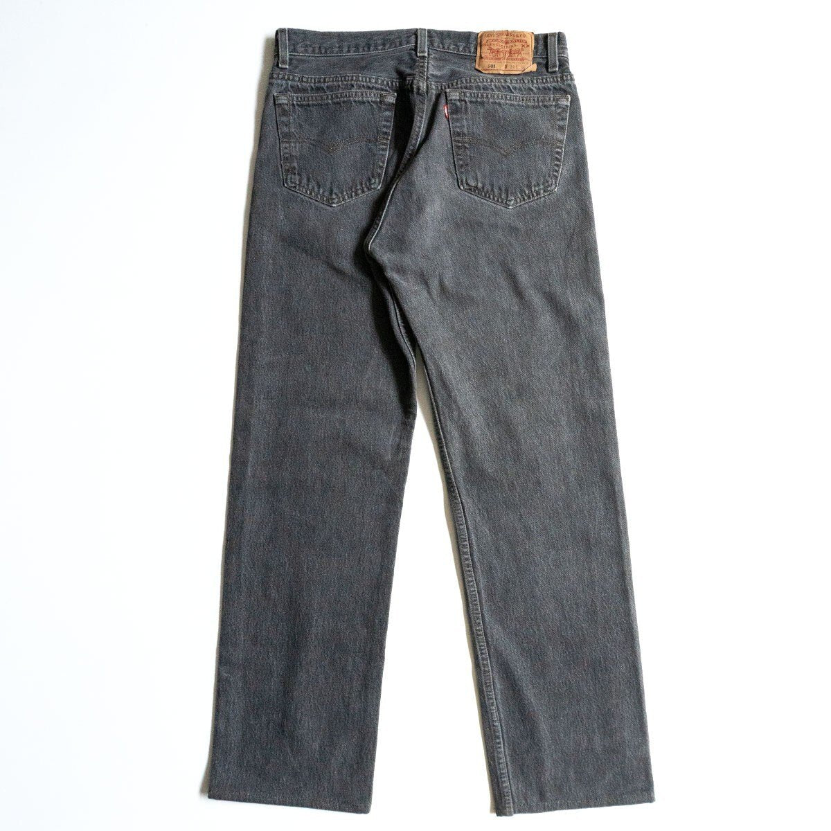 Levi's 90s 501 Black Jeans Denim Pants Size 34×36