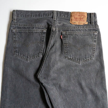 Levi's 90s 501 Black Jeans Denim Pants Size 34×36