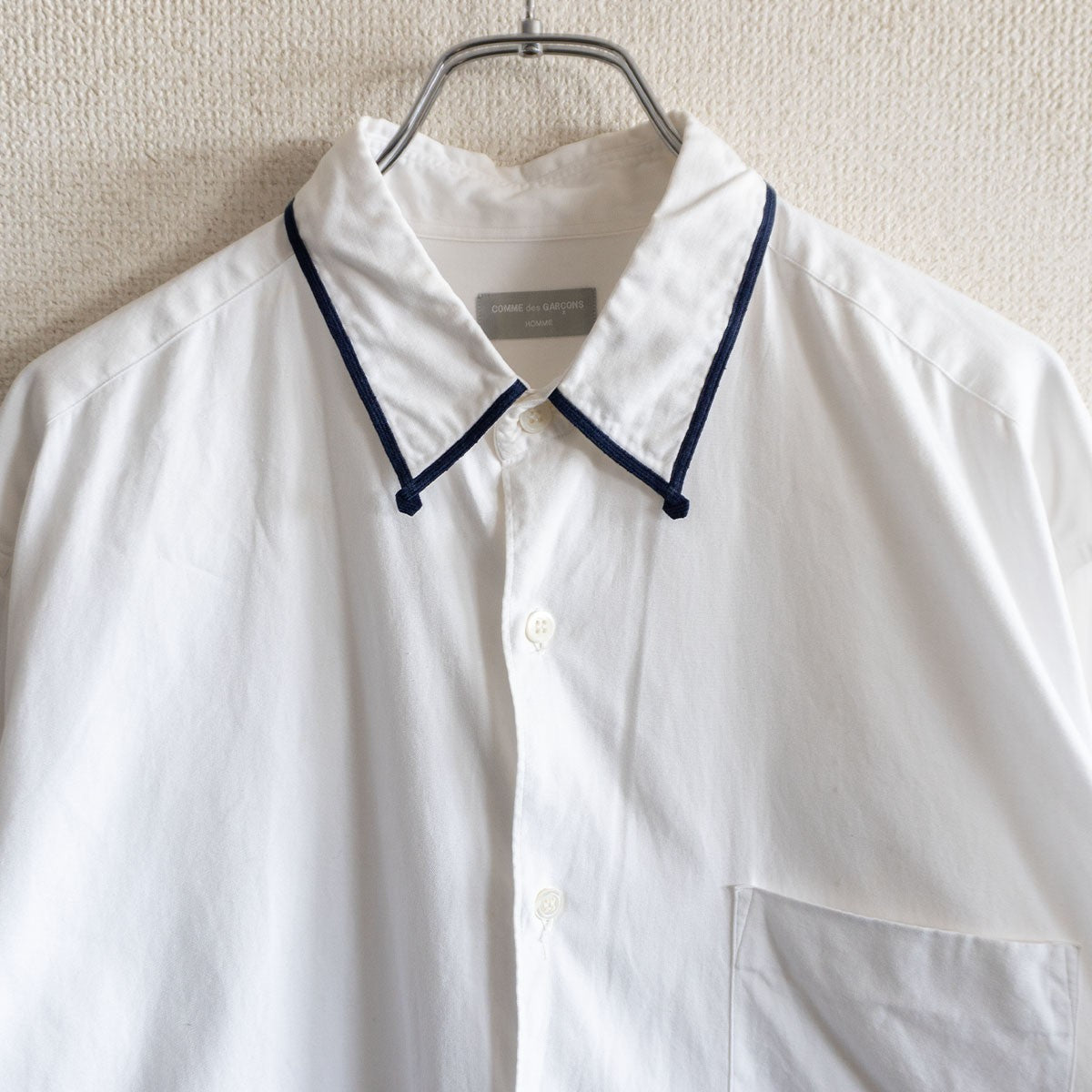 Comme des Garcons 90S Statement Collar Shirt Size XL
