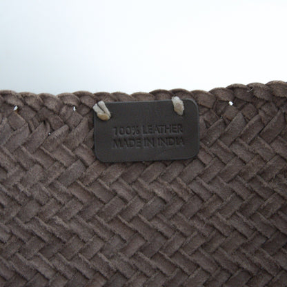 DRAGON Leather Mesh Handbag