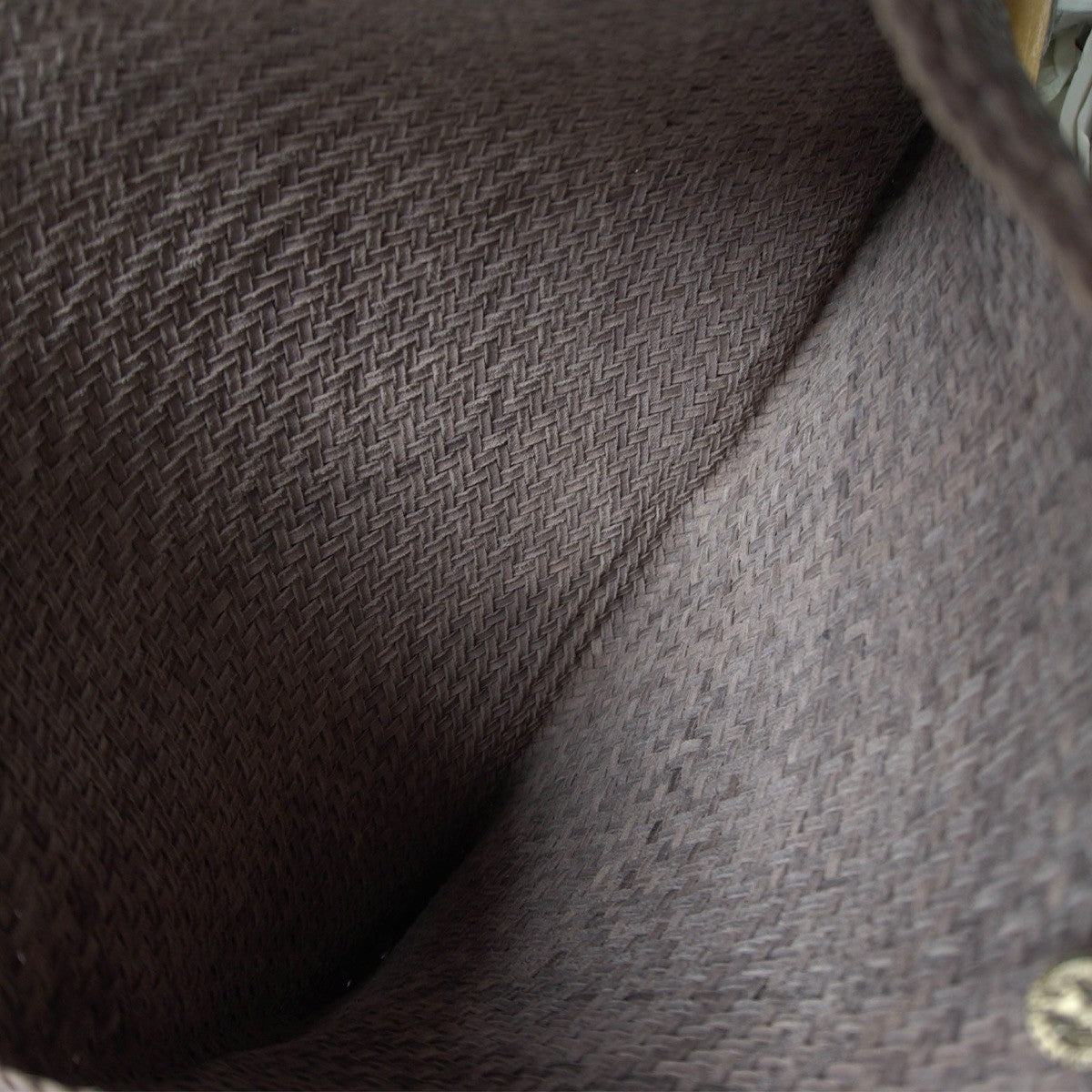 DRAGON Leather Mesh Handbag