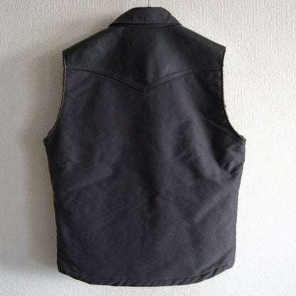 DELUXEWARE D-16 DUDO VEST Horse Leather Boa Lining Size L