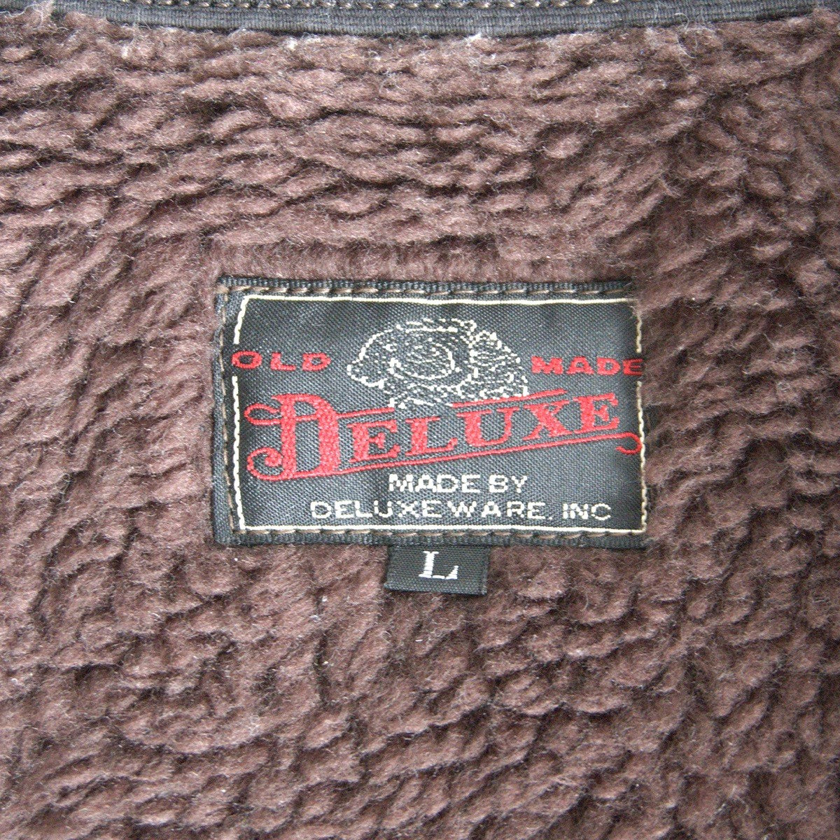 DELUXEWARE D-16 DUDO VEST Horse Leather Boa Lining Size L