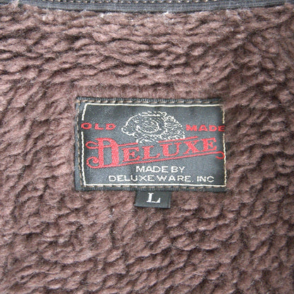 DELUXEWARE D-16 DUDO VEST Horse Leather Boa Lining Size L