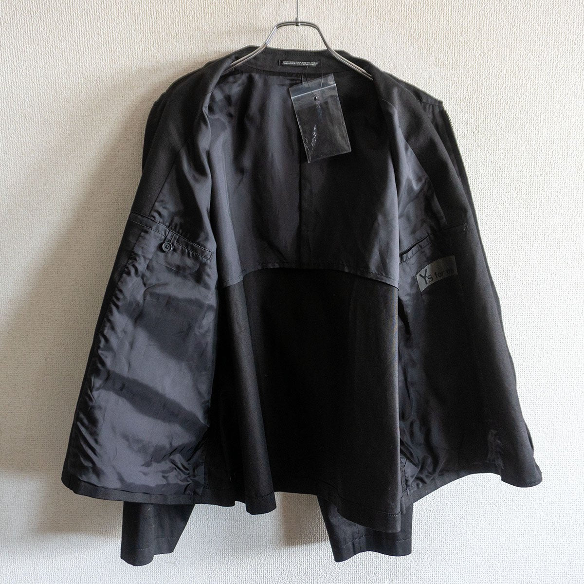 Y's for men Flap Pocket Blouson Black Size XL