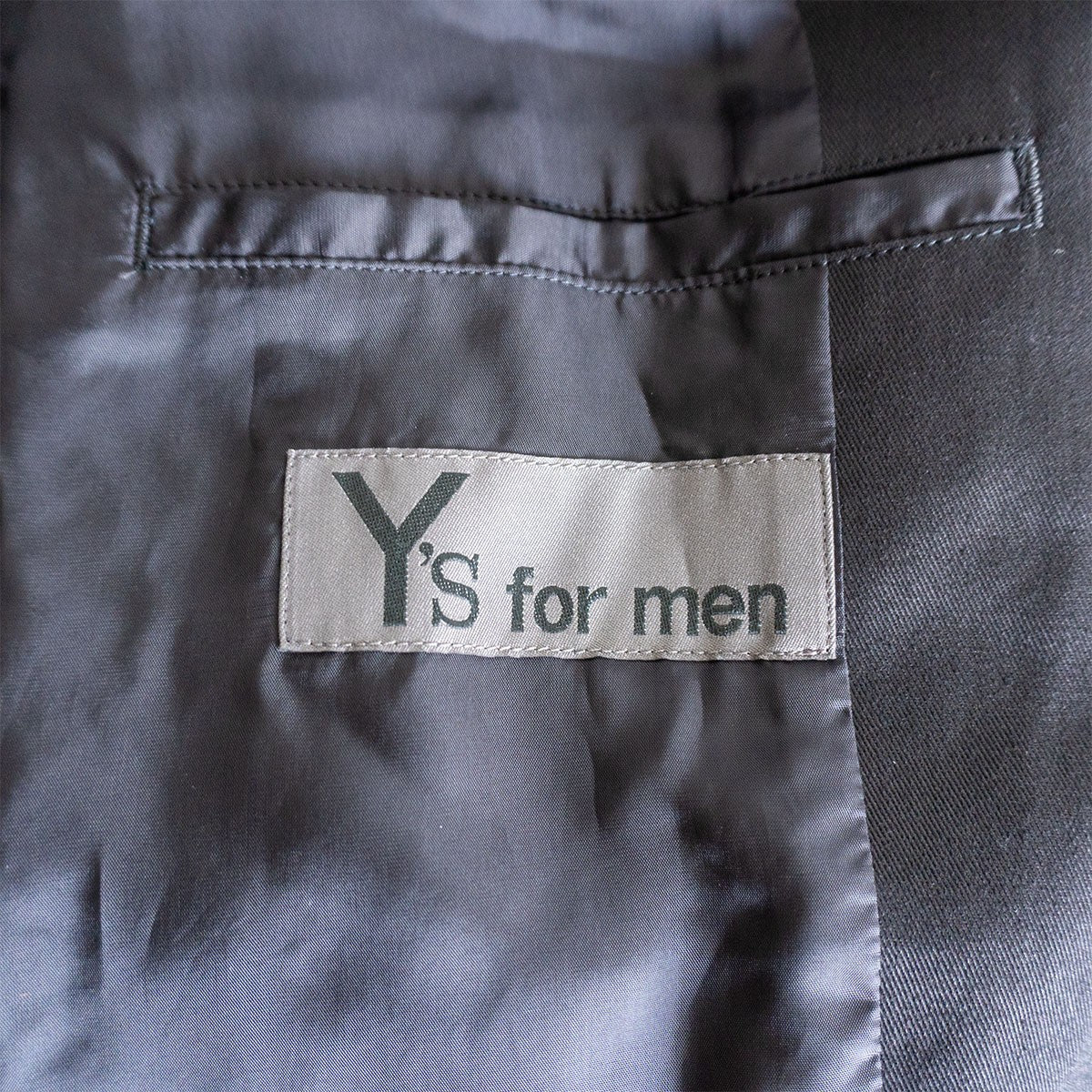 Y's for men Flap Pocket Blouson Black Size XL