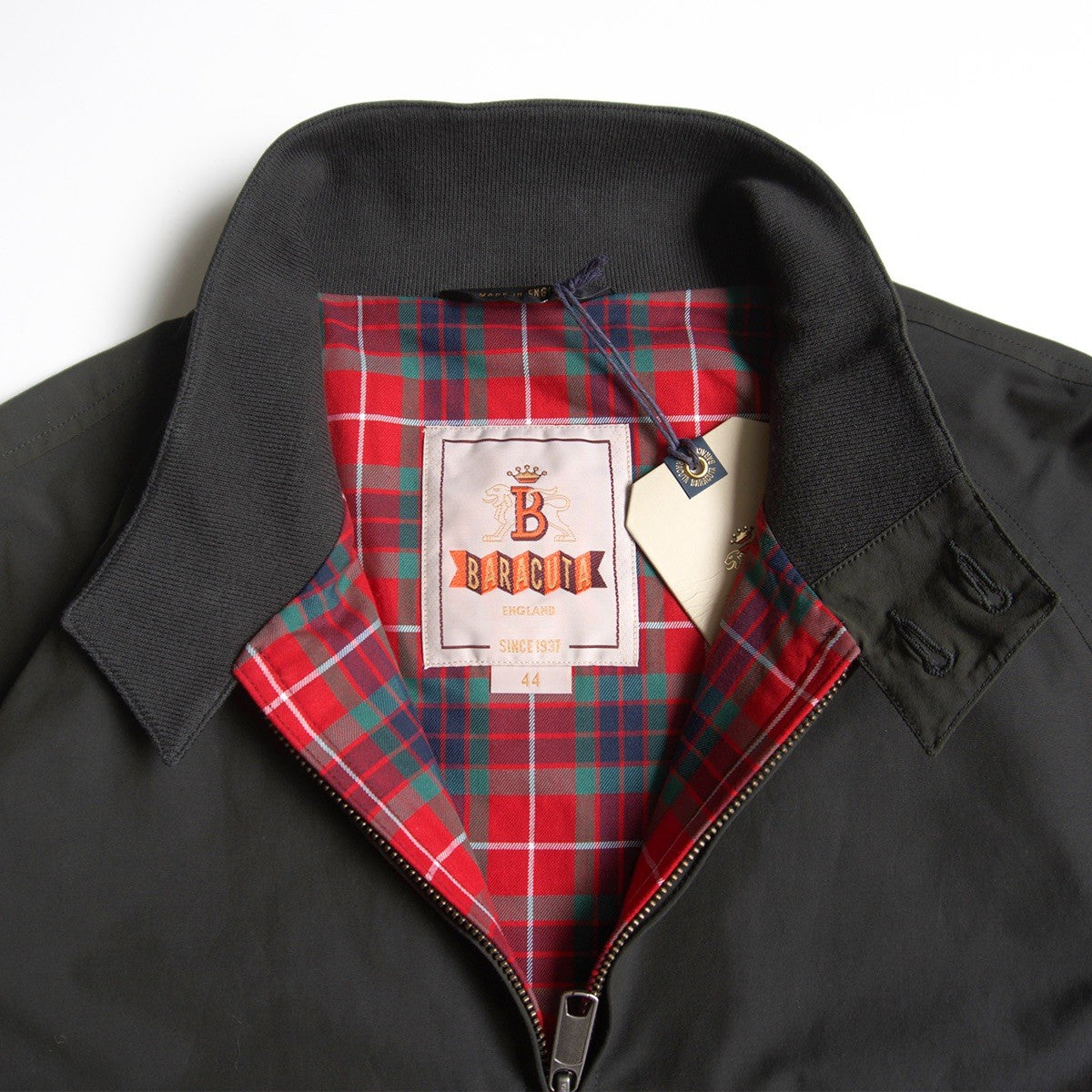Baracuta G4 Driving Jacket Coat Black Size 44