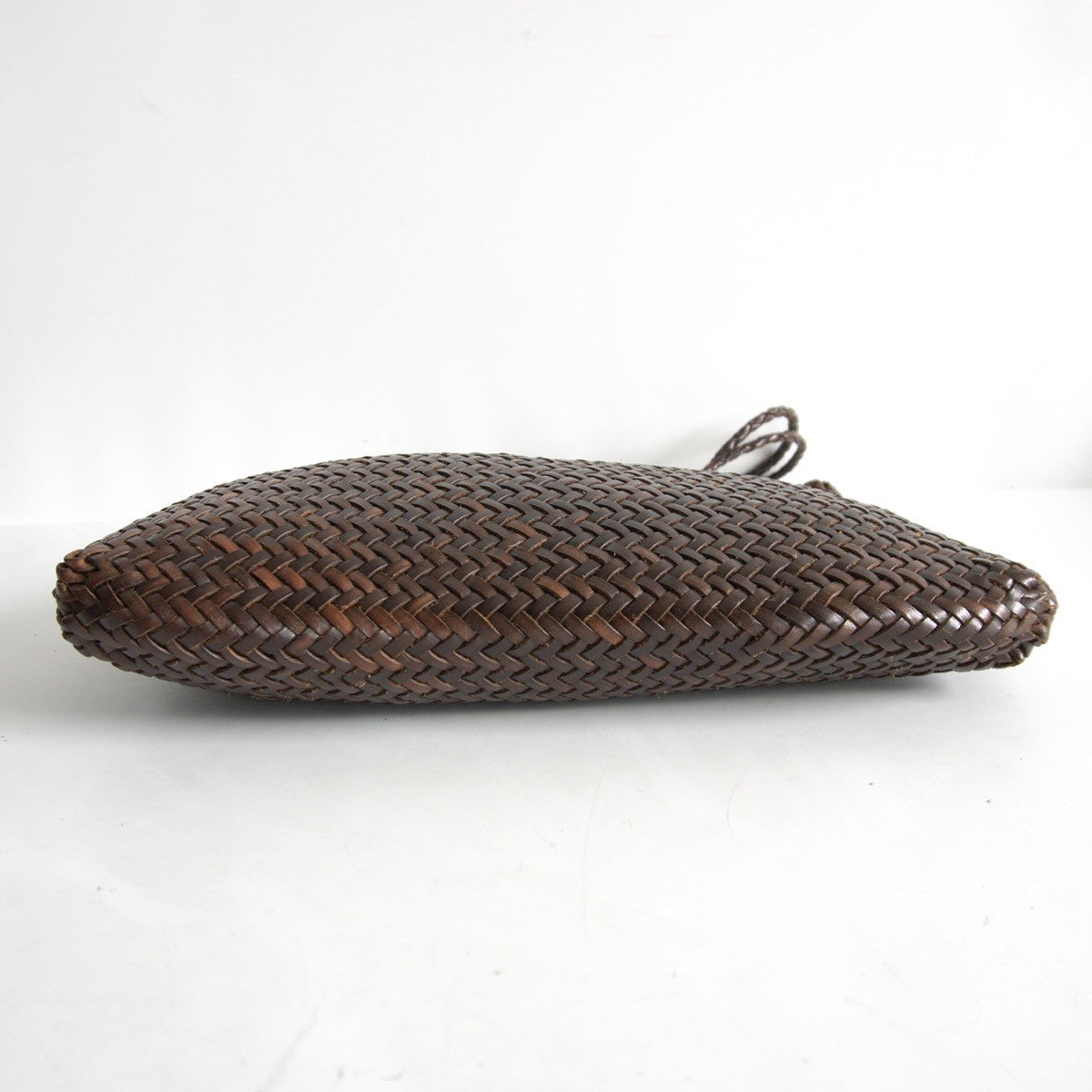 DRAGON Leather Mesh Handbag