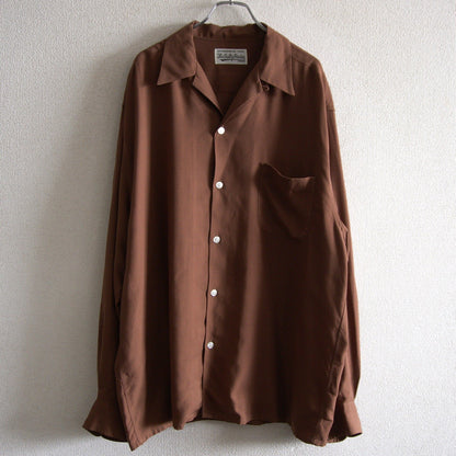Wacko Maria Long Sleeve Camp Shirt Size XL