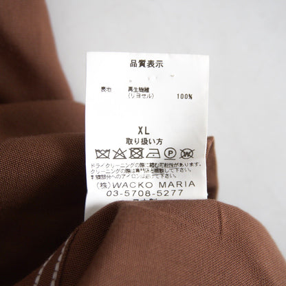 Wacko Maria Long Sleeve Camp Shirt Size XL