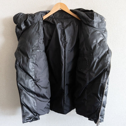 ISAMU KATAYAMA BACKLASH Kangaroo Leather Down Black Size XL