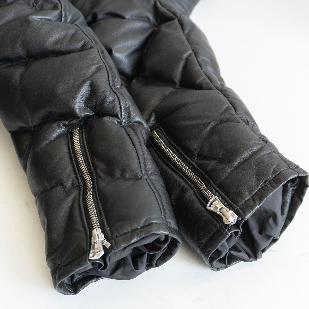 ISAMU KATAYAMA BACKLASH Kangaroo Leather Down Black Size XL