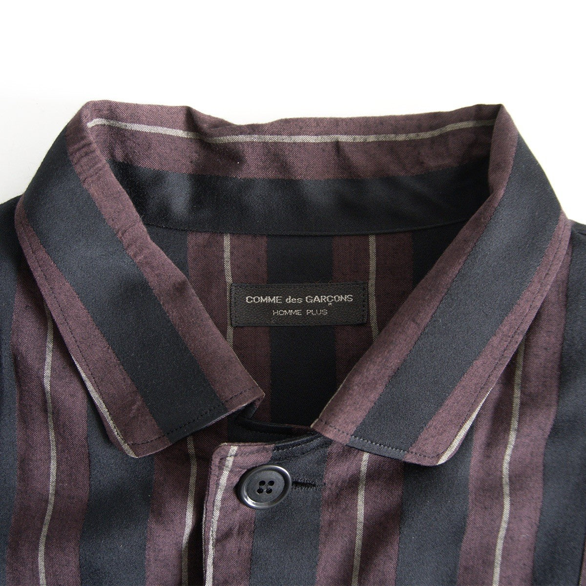 Comme des Garcons Homme Plus 90S Rayon Stripe Jacket Size M