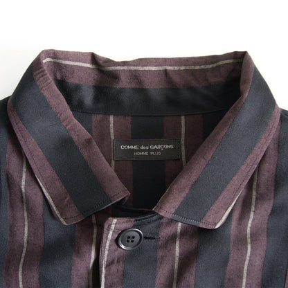 Comme des Garcons Homme Plus 90S Rayon Stripe Jacket Size M