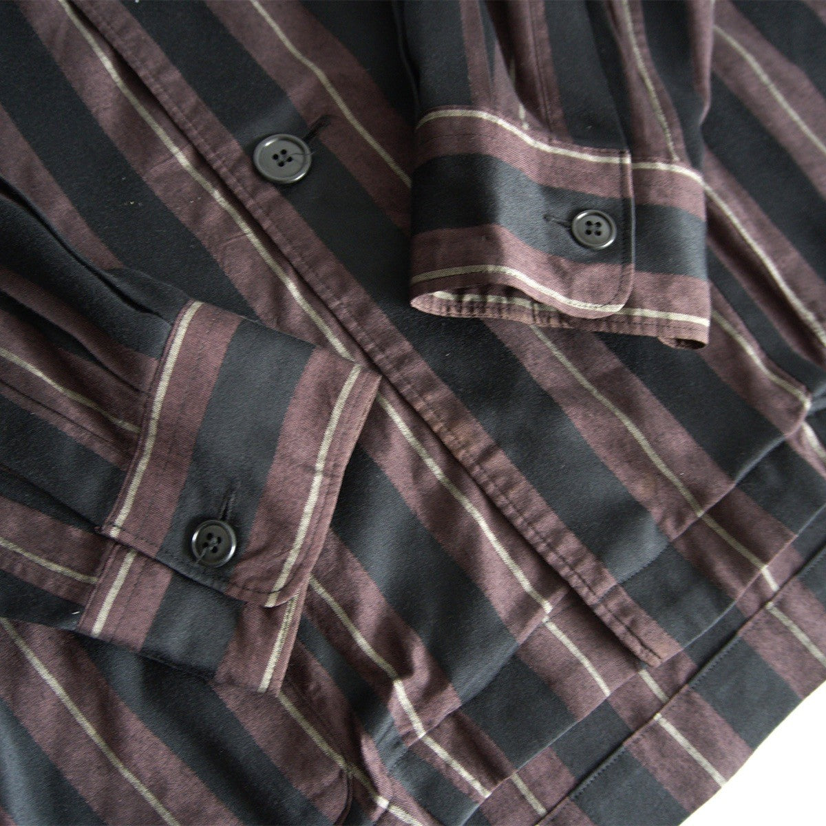 Comme des Garcons Homme Plus 90S Rayon Stripe Jacket Size M