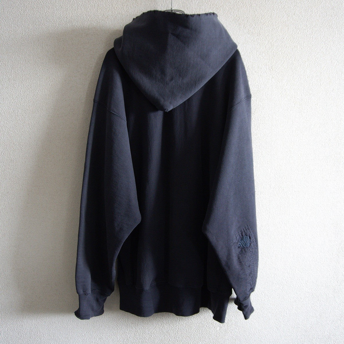 Champion 90S Reverse Weave Hoodie Black Size XL