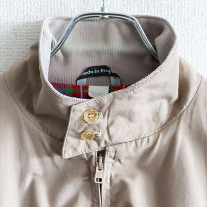 BARACUTA 80s G9 Harrington Jacket Tan Made in England Size S