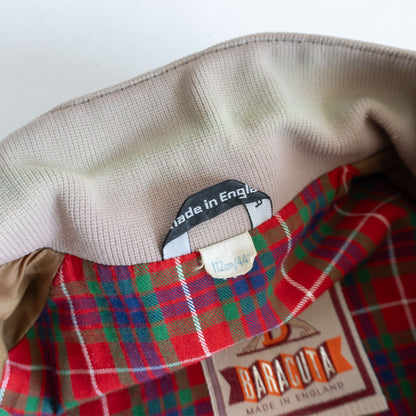 BARACUTA 80s G9 Harrington Jacket Tan Made in England Size S