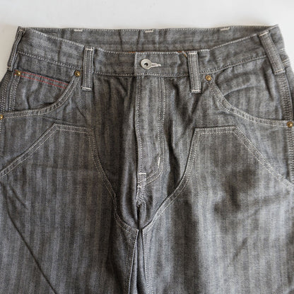 IRON HEART 10.5oz Herringbone Double Knee Logger Size 34
