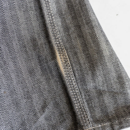 IRON HEART 10.5oz Herringbone Double Knee Logger Size 34