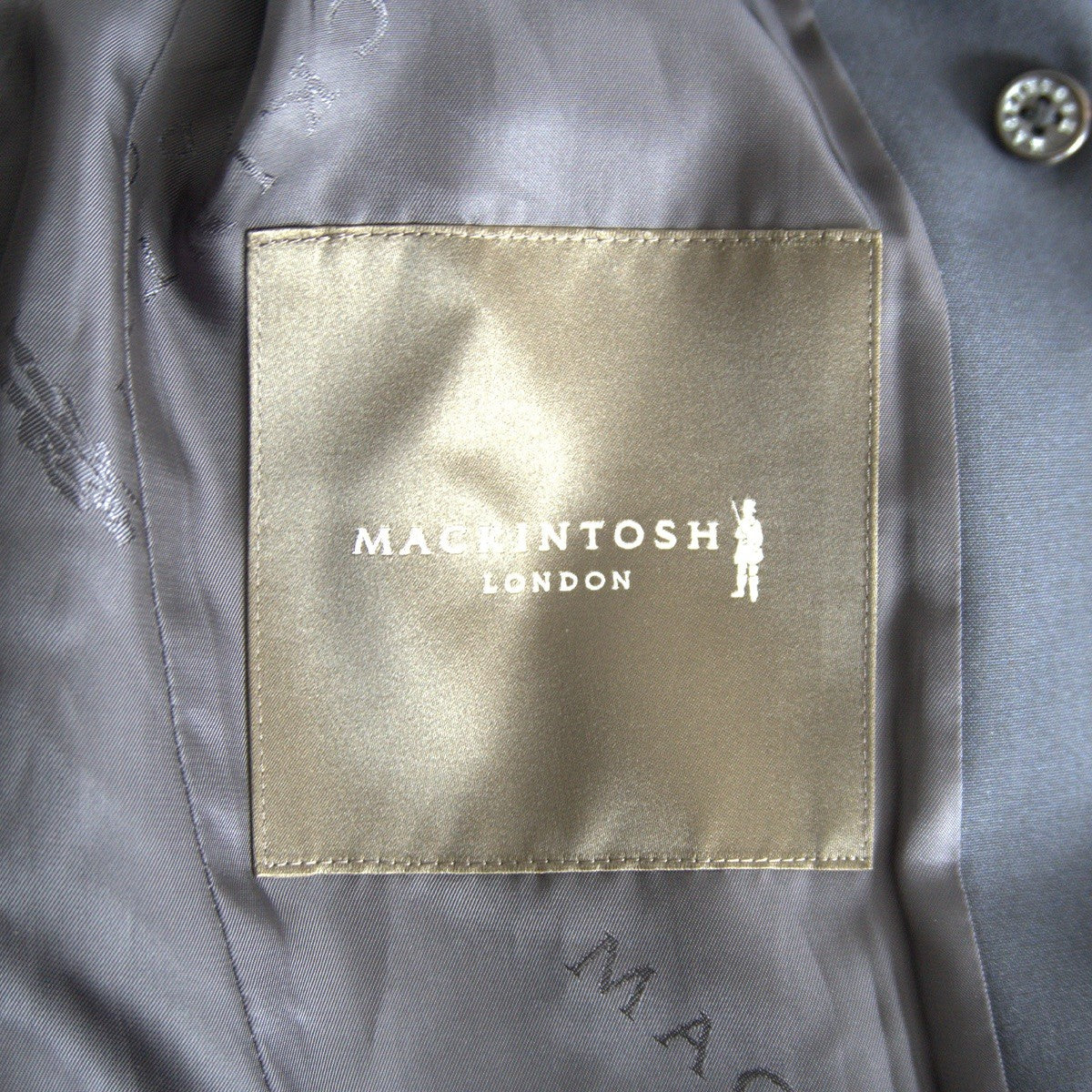 MACKINTOSH LONDON Chester coat Blue Size LL