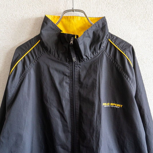 POLO RALPH LAUREN 90s POLO SPORT Nylon Jacket Black Size XL