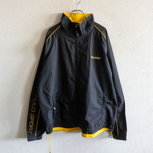 POLO RALPH LAUREN 90s POLO SPORT Nylon Jacket Black Size XL
