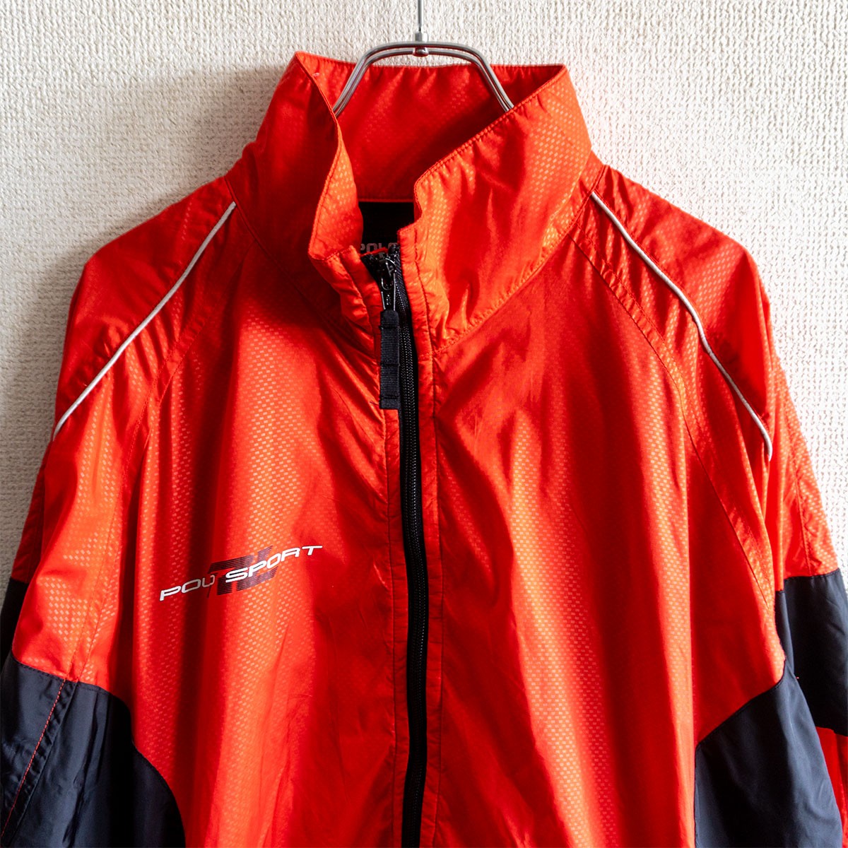 POLO RALPH LAUREN 90s POLO SPORT Nylon Jacket Red Size L
