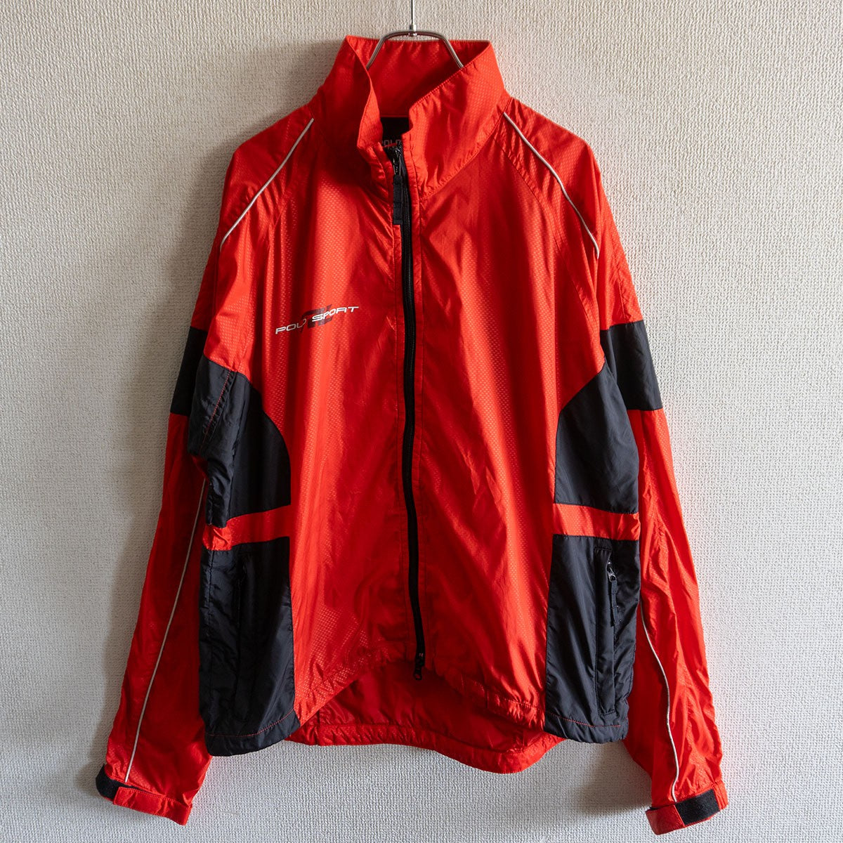 POLO RALPH LAUREN 90s POLO SPORT Nylon Jacket Red Size L
