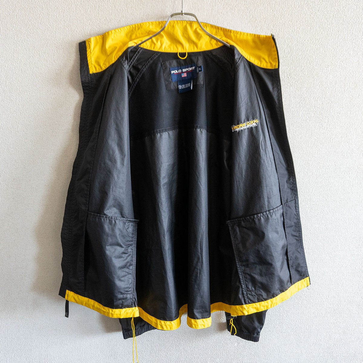 POLO RALPH LAUREN 90s POLO SPORT Nylon Jacket Black Size XL