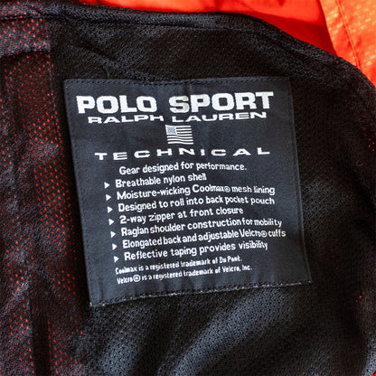 POLO RALPH LAUREN 90s POLO SPORT Nylon Jacket Red Size L