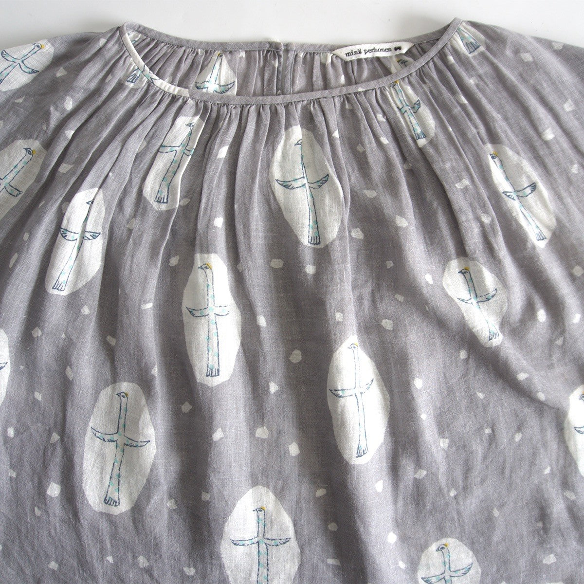 mina perhonen Cross Bird Textile Blouse Size 38