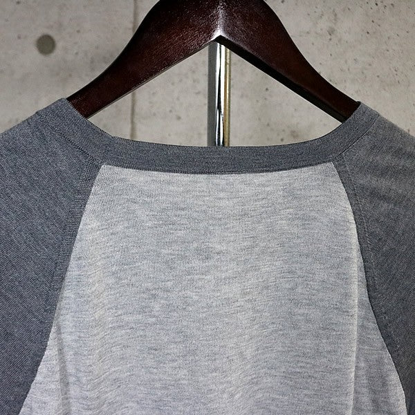 CHROME HEARTS Y NOT Triple Cross Patch Tee Gray Size XL