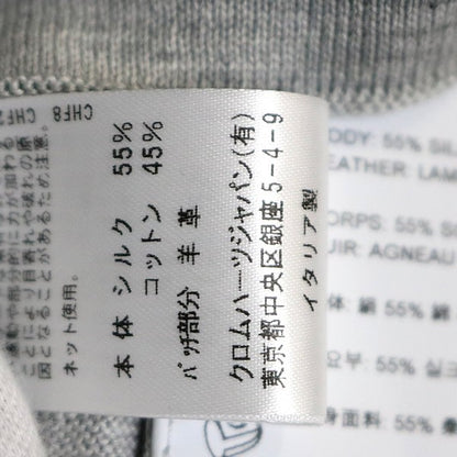 CHROME HEARTS Y NOT Triple Cross Patch Tee Gray Size XL