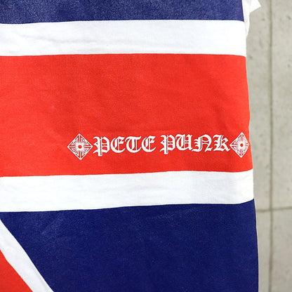 CHROME HEARTS Union Jack T-Shirt Multi-Color Size L