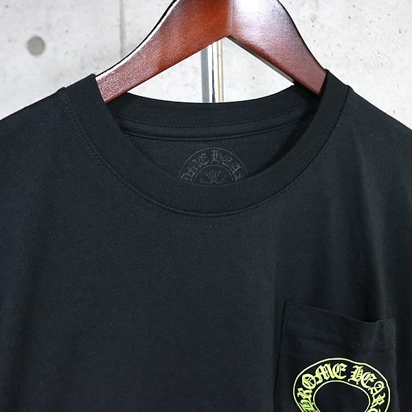 CHROME HEARTS Horseshoe Print Pocket Long Sleeve Tee Size M