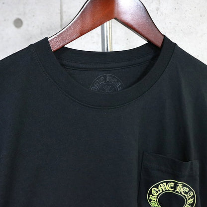 CHROME HEARTS Horseshoe Print Pocket Long Sleeve Tee Size M