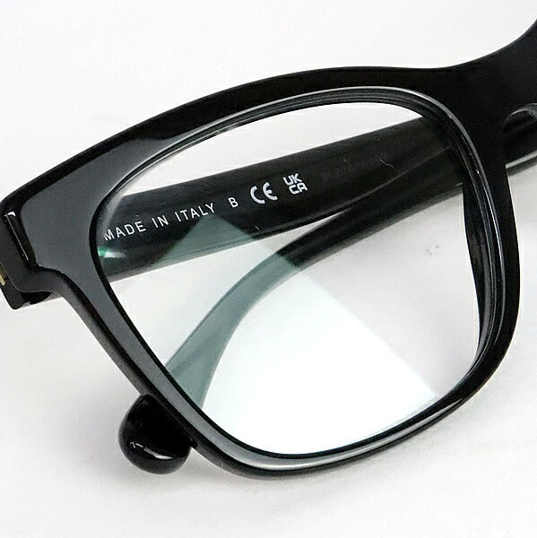 CHANEL Coco Mark Logo Plastic Glasses Black Yellow Size 51
