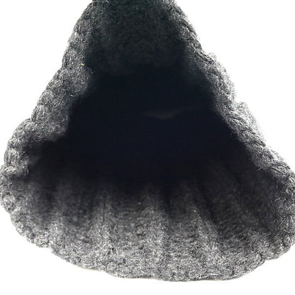 CHROME HEARTS Old Cross Patch Cashmere Beanie Black