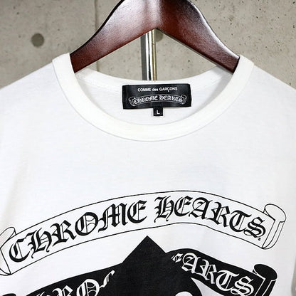CHROME HEARTS CDG DSM Collab T-Shirt White Size L