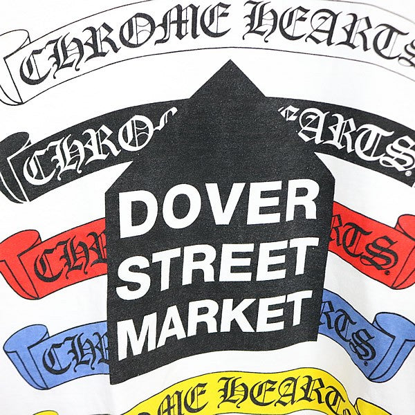 CHROME HEARTS CDG DSM Collab T-Shirt White Size L